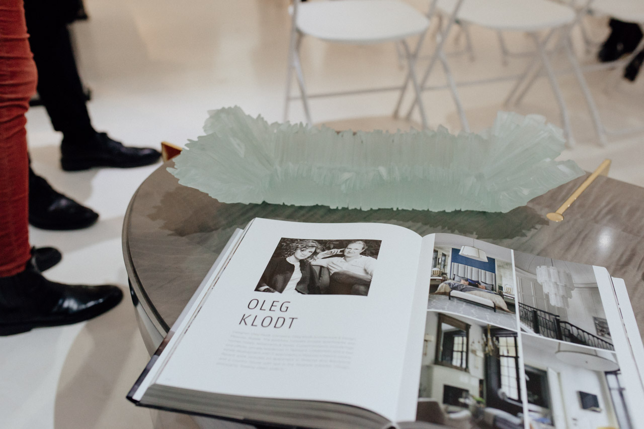 Oleg Klodt monograph featured at an international design event